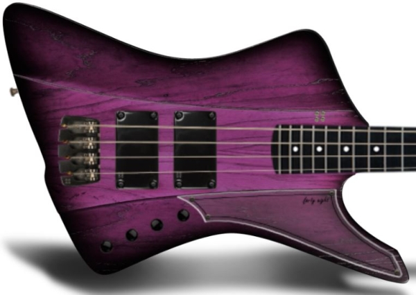 Sandberg Forty Eight Plexi Pickguard, Hairline Black